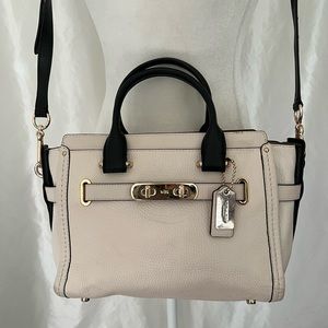 Coach Swagger Chalk Satchel